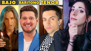 BAJO vs BARÍTONO vs TENOR: ¿Cuál gana?