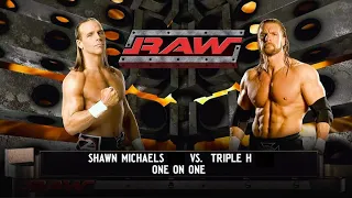 Shawn Michael Vs Triple H |Raw 2002| The Most Legendary WWE Fights Ever Ranked.