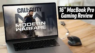 16" MacBook Pro Gaming Review - Modern Warfare at 1440P!