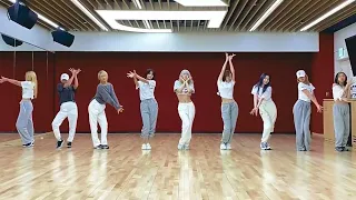 TWICE - Feel Special 'dance practice mirrored' (COMPLETE ver.)