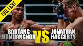 Rodtang Jitmuangnon vs. Jonathan Haggerty 2 | ONE Full Fight | January 2020