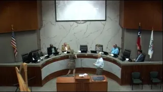 Odessa City Council Meeting - September 25, 2018