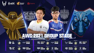 AWC 2021 Grup Stage Day 5 | Garena AOV Indonesia