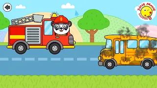 Tűzoltós mese - fireman gameplay cartoon - Játékmesék