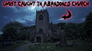 GHOST CAUGHT ON CAMERA USING THE GHOST APP IN ABANDONED CHURCH