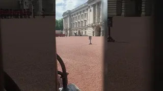 Buckingham Palace - 23 July Changing of the Guard (part 1)