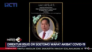 Dokter RSUD Soetomo Gugur Akibat COVID-19, Gubernur Jatim Pimpin Penghormatan Terakhir #SIP 04/08