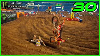 "Musquin Takes A Tumble" MESX2 Career Mode Part 30