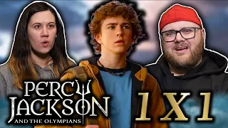 What is this Show?! | PERCY JACKSON and The Olympians Episode 1 REACTION and REVIEW