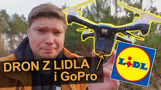 Dron z Lidla vs GoPro - Da radę?