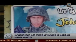 Bayaning sundalo sa Jolo twin blast, nakaburol na sa kanilang bahay sa Polomolok