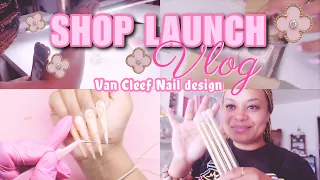 SHOP LAUNCH 😍 NEW PRODUCTS 💅🏼 VAN CLEEF HARD GEL NAILS 🌸