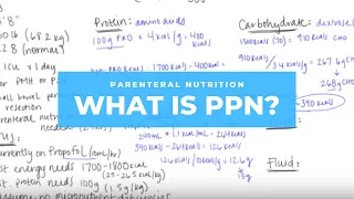 What is Peripheral Parenteral Nutrition (PPN)? + Osmolarity calcs!