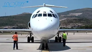 MD-82 TAKEOFF - Bulgarian Air Charter - Split Airport LDSP/SPU