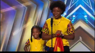 Abigail & Afronitaa’s “WORLD-CLASS” Performance to Fuse ODG || AUDITION ||  BGT  2024