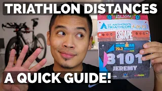 TRIATHLON DISTANCES - how long is a triathlon?