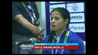 Karen Tórrez va por su tercera medalla en los Sudamericanos