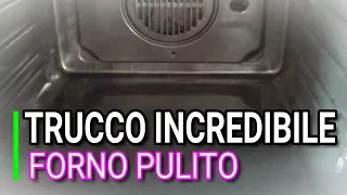 TRUCCO INCREDIBILE, COME PULIRE IL FORNO CON PRODOTTI NATURALE, MARLINDA CANONICO