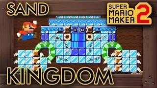 Super Mario Maker 2 - Incredible "Odyssey Sand Kingdom" Level