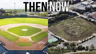 THEN & NOW: DEMOLISHED MLB & Pro Baseball Stadiums - Matching Up Exact Location (Part 2)