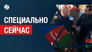 «Стоп экотеррору»: на дороге Шуша-Ханкенди митингуют активисты