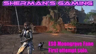 ESO Moongrave Fane First attempt solo.