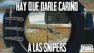 Hay que darle cariño a las Snipers | Kar98k | M24 | AWM | PUBG Xbox Gameplay Español - Battlegrounds