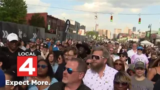 Hundreds show up for Michigan Central Station reopening