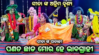 କାଜଲ ପ୍ରଥମ ଥର ପାଇଁ ପଣତ ଛାଡ଼ ମୋର ହେ ଭାବଗ୍ରାହୀ||Sita nka Patali||Odia Ramanataka||Karadapalli|Nayagarh