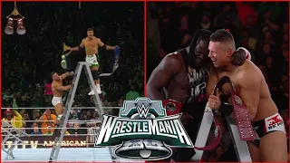 FULL MATCH- 6 Pack Twg Team Ladder Match - Undisputed Tag Titles -Wrestlemania 40 April 2024 WWE2K24