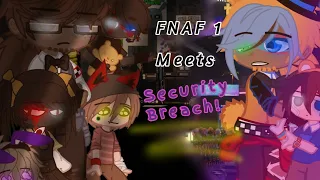 FNAF 1 Meets Security Breach //Gacha club// EP. 1 /Message at the End/ :)