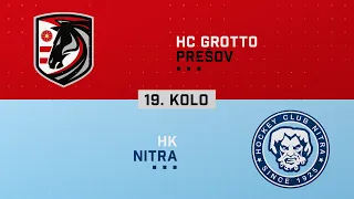 19.kolo HC Grotto Prešov - HK Nitra HIGHLIGHTS