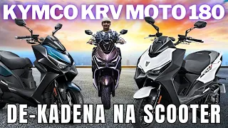 Unang Scooter na De-Kadena sa Pinas! Grabe tong Kymco KRV Moto 180!