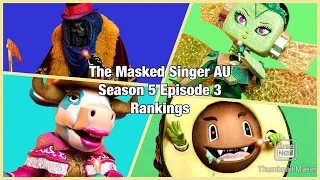 Performance Rankings | Masked Singer AU | SEASON 5 Episode 3