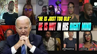"He Is Just Too Old,"  Woman Says BIDEN IS NOT IN HIS RIGHT MIND To Lead America Nor Is Trump