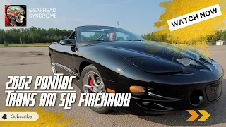 The BEST Trans Am Pontiac EVER Made? 500HP SLP Firehawk!