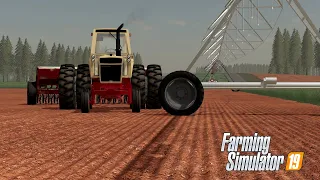 FINALLY GOT THE SOYBEANS DRILLED AND THE PIVOT RUN | FS19
