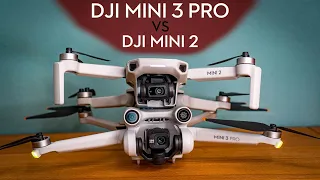 DJI Mini 3 Pro VS DJI Mini 2 - Lohnt sich der Umstieg? [4K]