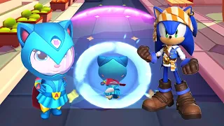 Blue Wave Angela Vs Pirate Sonic – Talking Tom Hero Dash Vs Sonic Dash