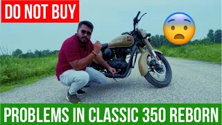 Problems in Royal Enfield Classic 350 Reborn #royalenfield #youtube