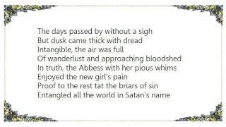 Cradle of Filth - The Nun With the Astral Habit Lyrics