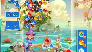 Bubble Witch 2 Saga Level 3249 with no booster & 3 bubbles left