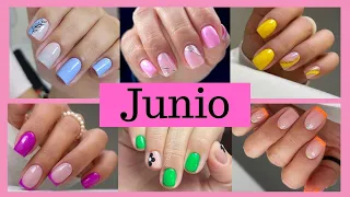 Tendencias en Uñas 2024 para JUNIO/Recopilación de diseños de uñas/Nail Art Ideas
