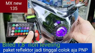 reflektor MX new 135 Biled 1,8" DE Rgb non leveling sinar otomotif