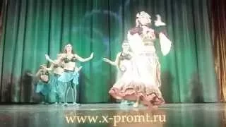 Танец живота в ластах. Flippers Belly dance.