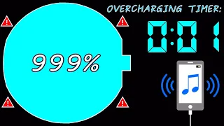 How to NOT Charge Your Phone Battery | Low Battery Overcharging to 999 % 😅 | Joke