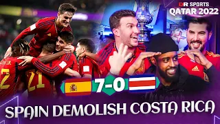 SPAIN DEMOLISH COSTA RICA | Spain v Costa Rica | Gameday Live | Qatar 2022 Highlights