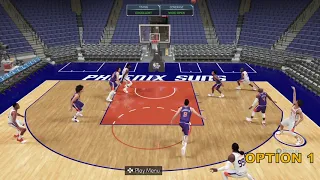 FIST 1 DIVE 41 GIVE - NBA 2K21 Suns Playbook