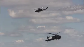 AH-1 Cobra & AH-64 Apache - 2022 CenterPoint Energy Dayton Air Show