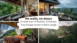Inside Buahan, A Banyan Tree Escape - a room tour of Bali's no-walls, no-doors Bali jungle resort